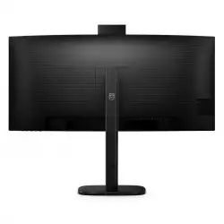 Монитор Philips 34B2U3600CH/00, 34" VA Curved panel, AG, 21:9, WQHD 3440x1440, 300cd/m2, 3500:1, 4ms, 60Hz, KVM, WH Webcam, HDR 10, SoftBlue, Flicker-Free, Adaptive sync, HDMI, DP, USB-C, 4x USB, HBR3, LAN, Speakers, HAS, Swivel, Tilt, VESA 100, Black