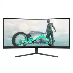 Монитор Philips 34M2C3500L/00, 34", Evnia curved gaming monitor, Fast VA panel, 21:9, AG, WQHD 3440x1440, 300cd/m2, 4000:1, 0.5ms, 180Hz, Adobe RGB, sRGB, DCI-P3, HDR 10, Adaptive sync, Flicker-free, PIP / PBP, 2x HDMI, DisplayPort, Audio out, Tilt, VESA 100, Black Монитор Philips 34M2C3500L/00, 34", Evnia curved gaming monitor, Fast VA panel, 21:9, AG, WQHD 3440x1440, 300cd/m2, 4000:1, 0.5ms, 180Hz, Adobe RGB, sRGB, DCI-P3, HDR 10, Adaptive sync, Flicker-free, PIP / PBP, 2x HDMI, DisplayPort, Audio out, Tilt, VESA 100, Black