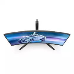Монитор Philips 34M2C6500/00, 34", QD OLED Panel, Evnia, Curved 1800R, 2H, 21:9, WQHD 3440x1440, 1000cd/m2, 1000000:1, 0.03ms, 175Hz, Ultra Wide-Color, HDR400, VESA ClearMR 9000, Ambiglow, PBP/PIP, 2x HDMI, DP, 2x USB, Audio Out, HAS, Swivel, Tilt, VESA 100, Black