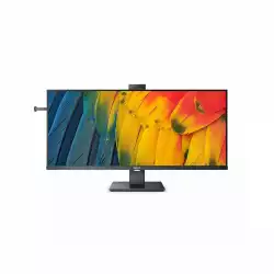 Монитор Philips 40B1U5601H/00, 40", IPS WLED Panel, AntiGlare, 3H, 21:9, 3440x1440, 100Hz, 4ms, 300cd/m2, 1200:1, M50:1, HDR, SmartImage, Flicker-free, Low Blue mode, HDMI, DP, USB-C (PD 100W), 4x USB, HBR3, LAN, Speakers, Web Cam, MultiView, KVM, HAS, Swivel, Tilt, Pivot, VESA, Black                          