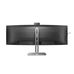 Монитор Philips 49B2U6900CH/00, 48.8", Curved monitor, VA W-LED panel, 32:9, AG, DQHD 5120x1440, 450cd/m2, 3000:1, 80M:1, 75Hz, 4ms, HDR 400, sRGB, Flicker- free, Low Blue Mode, 2x HDMI, DP, 2x USB-C, HBR3, 4x USB, LAN, Speakers, Web Cam, HAS, Swivel, Tilt, VESA 100, Black