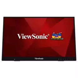 Монитор ViewSonic ID2456, 23.8", IPS LED panel, PCAP touch, 16:9, FHD 1920x1080, 250cd/m2, 1000:1, 5ms, 60Hz, Windows Ink, MPP2.0, sRGB, VGA, HDMI, HDMI out, USB-C, 2x USB, Audio, Speakers, Tilt, VESA 100, Black
