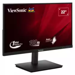 Монитор ViewSonic VA220-H, 21.5", VA panel, FHD 1920 x1080, Anti-Glare, 16:9, 250cd/m2, 4000:1, 1ms, 100Hz, Flicker-Free, Blue Light Filter, VGA, HDMI, Tilt, VESA 75, Black