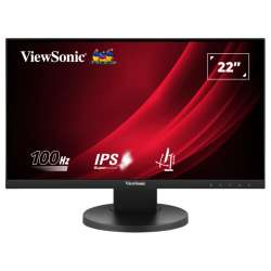 Монитор ViewSonic VG2208A, 21.5" Super Clear IPS panel, 16:9, AG, FHD 1920x1080, 250cd/m2, 1000:1, 5ms, 100Hz, sRGB, VRR, Flicker Free, HDMI, DisplayPort, 2x USB, Audio Out, Speakers, HAS, Swivel, Tilt, Pivot, VESA 100, Black