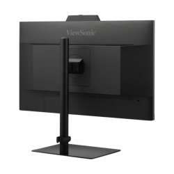 Монитор ViewSonic VG2441V, 23.8" IPS panel, 16:9, AG, FHD 1920x1080, 250cd/m2, 1500:1, 120Hz, 4ms, Flicker-Free, Low Blue Light, VRR, HDMI, DP, USB-C, 2x USB, Audio out, Speakers, 5MP Webcam, Microphone, HAS, Swivel, Tilt, Pivot, VESA 100, Black