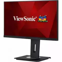 Монитор ViewSonic VG2448A-2 23.8 inch IPS Panel, 1920x1080, 250cd/m2, 5ms, 1000:1, AG, VGA, HDMI 1.4, Displayport, 4xUSB 3.2, Speakers, sRGB, VESA 100, Advanced Ergonomic Stand (-5/40 tilt), 3-side frameless design, Black