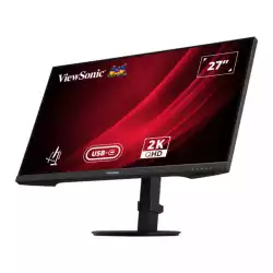 Монитор ViewSonic VG2709-2K-MHDU-2 27" SuperClear IPS panel, AG, 16:9, QHD 2560 x 1440, 350cd/m2, 1000:1, 100Hz, 4ms, HDR 10, VRR technology, Flicker-Free, Low Blue Light, HDMI, DP, USB-C, 2x USB, Audio out, Speakers, HAS, Swivel, Tilt, Pivot, VESA 100, Black Монитор ViewSonic VG2709-2K-MHDU-2 27" SuperClear IPS panel, AG, 16:9, QHD 2560 x 1440, 350cd/m2, 1000:1, 100Hz, 4ms, HDR 10, VRR technology, Flicker-Free, Low Blue Light, HDMI, DP, USB-C, 2x USB, Audio out, Speakers, HAS, Swivel, Tilt, Pivot, VESA 100, Black