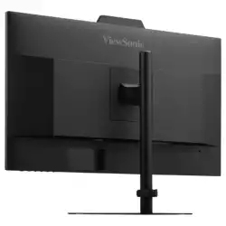 Монитор ViewSonic VG2741V-2K, 27" IPS panel, 16:9, AG, QHD 2560x1440, 250cd/m2, 1500:1, 120Hz, 4ms, Flicker-Free, sRGB, 5MP Webcam, Microphone, HDMI, DP, USB-C, 2x USB, Audio out, Speakers, HAS, Swivel, Tilt, Pivot, VESA 100, Black