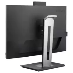 Монитор ViewSonic VG2757V-2K, 27", IPS panel, Conferencing docking monitor, AG, 16:9, QHD 2560x1440, 350cd/m2, 1300:1, 100Hz, 5ms, Zoom certified pop-up Webcam, Windows Hello, Eye ProTech+, HDMI, DP, DP Out, USB-C, LAN, 3x USB, Audio Out, Mic, HAS, Swivel, Tilt, Pivot, VESA 100, Black                          