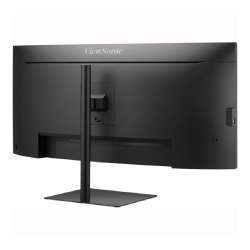 Монитор ViewSonic VG3419C-2, 34 inch, Curved VA panel, Anti-Glare, 21:9, UWQHD 3440x1440, 300cd/m2, 3000:1, 120Hz, 3.5ms, HDR10, sRGB, Flicker-Free, Blue Light Filter, HDMI, DP, USB-C, 2x USB, LAN, Speakers, HAS, Swivel, Tilt, VESA, Black