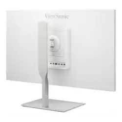 Монитор ViewSonic VP2766-2K-W, 27 inch IPS panel, AG, QHD 2560x1440, 350cd/m2, 1500:1, 120Hz, 5ms, HDR 10, sRGB, EBU, REC709, SMPTE-C, HDMI, USB-C, USB, USB-C out, Speakers, Pantone validated, Factory calibrated, HAS, Swivel, Tilt, Pivot, VESA, White