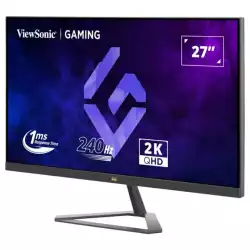 Монитор ViewSonic VX2758A-2K-PRO-3, 27", IPS panel, AG, 16:9, QHD 2560x1440, 240Hz, 300cd/m2, 1000:1, 1ms, HDR 10, AMD Free Sync, Flicker-Free, Low Blue Light, 2x HDMI, DP, Audio Out, Tilt, VESA 100, Black