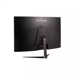Монитор ViewSonic VX3218C-2K, 31.5", VA Panel, Curved 1500R, QHD 2560x1440, AntiGlare, 16:9, 250cd/m2, 3500:1, 80M:1, 1ms, 165Hz, FreeSync, Flicker-Free, Blue Light Filter, 2x HDMI, DP, Audio Out, DC Socket, Speakers, Tilt, VESA 100, Black