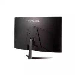 Монитор ViewSonic VX3218C-2K, 31.5", VA Panel, Curved 1500R, QHD 2560x1440, AntiGlare, 16:9, 250cd/m2, 3500:1, 80M:1, 1ms, 165Hz, FreeSync, Flicker-Free, Blue Light Filter, 2x HDMI, DP, Audio Out, DC Socket, Speakers, Tilt, VESA 100, Black