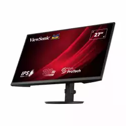 Монитор ViewSonicVA2708-HDJ, 27", IPS LED panel, 16:9, FHD 1920 x 1080, 1300:1 250cd/m2, 5ms, 100Hz, sRGB, VGA, HDMI, DP, Audio Out, 3-pin Socket, HAS, Swivel, Tilt, Pivot, Eye ProTech+, VESA 100, Black