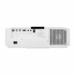 Проектор NEC 60005575 PV710UL-W, 3LCD Installation Projector, Laser Light Source, Without lens, 1920x1200 WUXGA, 16:10, 3M:1, 7100AL, Keystone correction, Projection distance 0.7 – 50.9m, 2x HDMI, HDBaseT, LAN, USB, Stereo Mini Jack, 40/31dB, White