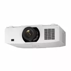 Проектор NEC 60005575 PV710UL-W, 3LCD Installation Projector, Laser Light Source, Without lens, 1920x1200 WUXGA, 16:10, 3M:1, 7100AL, Keystone correction, Projection distance 0.7 – 50.9m, 2x HDMI, HDBaseT, LAN, USB, Stereo Mini Jack, 40/31dB, White