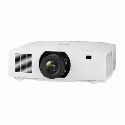 Проектор NEC 60005575 PV710UL-W, 3LCD Installation Projector, Laser Light Source, Without lens, 1920x1200 WUXGA, 16:10, 3M:1, 7100AL, Keystone correction, Projection distance 0.7 – 50.9m, 2x HDMI, HDBaseT, LAN, USB, Stereo Mini Jack, 40/31dB, White