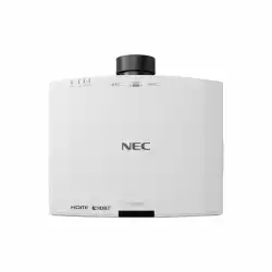 Проектор NEC 60005575 PV710UL-W, 3LCD Installation Projector, Laser Light Source, Without lens, 1920x1200 WUXGA, 16:10, 3M:1, 7100AL, Keystone correction, Projection distance 0.7 – 50.9m, 2x HDMI, HDBaseT, LAN, USB, Stereo Mini Jack, 40/31dB, White