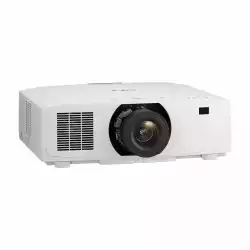 Проектор NEC 60005575 PV710UL-W, 3LCD Installation Projector, Laser Light Source, Without lens, 1920x1200 WUXGA, 16:10, 3M:1, 7100AL, Keystone correction, Projection distance 0.7 – 50.9m, 2x HDMI, HDBaseT, LAN, USB, Stereo Mini Jack, 40/31dB, White