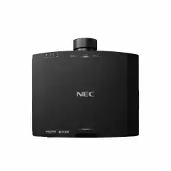 Проектор NEC 60005845 PV710UL-B, 3LCD Installation Projector, Laser Light Source, Without lens, 1920x1200 WUXGA, 16:10, 3M:1, 7100AL, Keystone correction, Projection distance 0.7 – 50.9m, 2x HDMI, HDBaseT, LAN, USB, Stereo Mini Jack, 40/31dB, Black