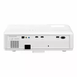 Проектор ViewSonic LS610HDH, LED projector, FHD 1920x1080, 4000AL, 3M:1, Image size 30"-300", Throw distance 0.87- 10.38m, Keystone, 2x HDMI, USB-A, RS232, LAN, Audio In/Out, Input Lag: 16ms, 27/32dB, Speakers, White