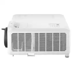 Проектор ViewSonic LS901-4K, 3rd generation Laser Phosphor, 0.65” DMD chip, 21:9, 4K UHD 3840x2160, HDR, 5500AL, F=2.3-3.0, f=17.63-27.9mm, Optical zoom 1.7x, Throw distance 0.80-13.55m, 2x HDMI, USB-A, Audio out, RS232, LAN, Speakers, Keystone correction, 360° projection, White