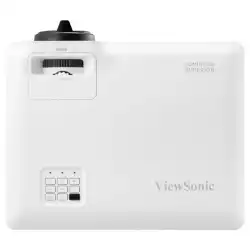 Проектор ViewSonic LS901HD, 3rd gen. Laser Phosphor, DLP, 0.65” DMD chip, 16:9, FHD 1920x1080, 6000AL, F=2.3-3.0, f=17.63 -27.9mm, Optical zoom 1.7x, Throw distance 0.80-13.55m, 2x HDMI, USB-A, Audio out, RS232, LAN, Speakers, Keystone correction, 360° projection, White