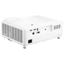 Проектор ViewSonic LS901HD, 3rd gen. Laser Phosphor, DLP, 0.65” DMD chip, 16:9, FHD 1920x1080, 6000AL, F=2.3-3.0, f=17.63 -27.9mm, Optical zoom 1.7x, Throw distance 0.80-13.55m, 2x HDMI, USB-A, Audio out, RS232, LAN, Speakers, Keystone correction, 360° projection, White
