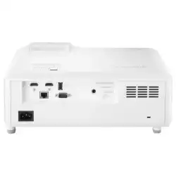 Проектор ViewSonic LS901HD, 3rd gen. Laser Phosphor, DLP, 0.65” DMD chip, 16:9, FHD 1920x1080, 6000AL, F=2.3-3.0, f=17.63 -27.9mm, Optical zoom 1.7x, Throw distance 0.80-13.55m, 2x HDMI, USB-A, Audio out, RS232, LAN, Speakers, Keystone correction, 360° projection, White