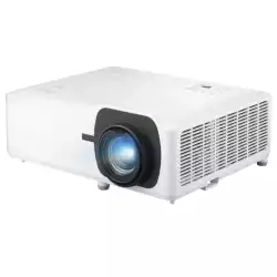 Проектор ViewSonic LS901HD, 3rd gen. Laser Phosphor, DLP, 0.65” DMD chip, 16:9, FHD 1920x1080, 6000AL, F=2.3-3.0, f=17.63 -27.9mm, Optical zoom 1.7x, Throw distance 0.80-13.55m, 2x HDMI, USB-A, Audio out, RS232, LAN, Speakers, Keystone correction, 360° projection, White