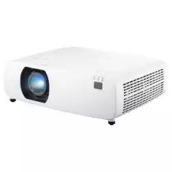 Проектор ViewSonic LSC520WU, Laser Phosphor, Installation, 1920x1200 (WUXGA), 5200AL, 3LCD system, 3M:1, Optical Zoom 1.6, Throw Distance 0.70-11.37m, 2x HDMI, RCA, USB-A, RS232, LAN, Audio In/Out, Monitor out, Speaker, White