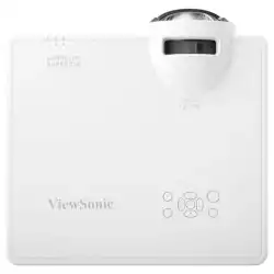 Проектор ViewSonic LSC601WU-ST, 3LCD, Laser Phosphor, Short Throw Installation, 21:9, 1920x1200, 6000AL, 3M:1, F=1.6 f=6.39mm, Fixed optical zoom, Throw distance: 0.521-1.71m, Keystone, 2x HDMI, HDBaseT, USB-A, Monitor out, RS232, LAN, Speaker, 360° projection, White