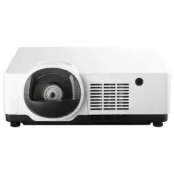 Проектор ViewSonic LSC601WU-ST, 3LCD, Laser Phosphor, Short Throw Installation, 21:9, 1920x1200, 6000AL, 3M:1, F=1.6 f=6.39mm, Fixed optical zoom, Throw distance: 0.521-1.71m, Keystone, 2x HDMI, HDBaseT, USB-A, Monitor out, RS232, LAN, Speaker, 360° projection, White