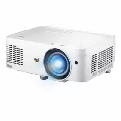 Проектор ViewSonic LSD300W-ST, Short Throw LED education projector, DLP, WXGA 1280x800, 3300AL, Throw ratio 0.49, Throw distance 0.63-1.58m, Fixed optical zoom, HDMI, RS232, LAN, Computer in, Audio in, Monitor out, Audio out, Speaker, 360° projection, Keystone, White