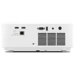Проектор ViewSonic LSD400HD-ST, Short Throw Laser Installation, FHD 1920x1080, 4000AL, 3M:1, Throw ratio: 0.5, Optical zoom: Fixed, Throw distance: 0.44 - 3.29m, 2x HDMI, RS232, LAN, USB-A, Audio out, Speaker, H/V Keystone, 360° projection, White