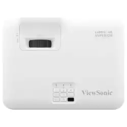 Проектор ViewSonic LSD400HD-ST, Short Throw Laser Installation, FHD 1920x1080, 4000AL, 3M:1, Throw ratio: 0.5, Optical zoom: Fixed, Throw distance: 0.44 - 3.29m, 2x HDMI, RS232, LAN, USB-A, Audio out, Speaker, H/V Keystone, 360° projection, White