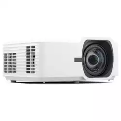 Проектор ViewSonic LSD400HD-ST, Short Throw Laser Installation, FHD 1920x1080, 4000AL, 3M:1, Throw ratio: 0.5, Optical zoom: Fixed, Throw distance: 0.44 - 3.29m, 2x HDMI, RS232, LAN, USB-A, Audio out, Speaker, H/V Keystone, 360° projection, White