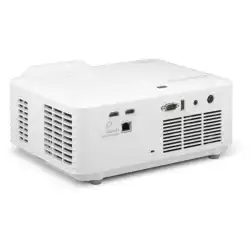 Проектор ViewSonic LSD401HD, Laser Phosphor, FHD 1920x1080, 4000AL, 3M:1, Throw ratio: 1.13 - 1.47, Optical zoom: 1.3X, Throw distance: 0.75 - 9.76m, 2x HDMI, RS232, LAN, USB-A, Audio out, Speaker, H/V Keystone, 360° projection, White