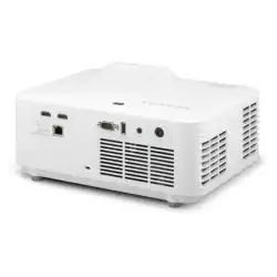 Проектор ViewSonic LSD401HD, Laser Phosphor, FHD 1920x1080, 4000AL, 3M:1, Throw ratio: 1.13 - 1.47, Optical zoom: 1.3X, Throw distance: 0.75 - 9.76m, 2x HDMI, RS232, LAN, USB-A, Audio out, Speaker, H/V Keystone, 360° projection, White