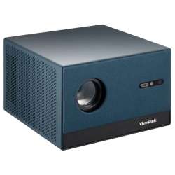 Проектор ViewSonic LX60HD, Smart LED projector, Built-in Google TV, Netflix app, 1LCD, 16:9, FHD 1920x1080, 630AL, Throw distance 1.42m-3.8m, 8GB storage, HDMI, 2x USB, AV in, Speakers, WiFi, BT, Auto focus, Auto screen fit, Keystone, Black/Grey
