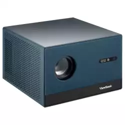 Проектор ViewSonic LX60HD, Smart LED projector, Built-in Google TV, Netflix app, 1LCD, 16:9, FHD 1920x1080, 630AL, Throw distance 1.42m-3.8m, 8GB storage, HDMI, 2x USB, AV in, Speakers, WiFi, BT, Auto focus, Auto screen fit, Keystone, Black/Grey