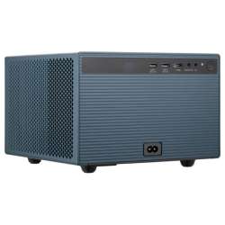 Проектор ViewSonic LX60HD, Smart LED projector, Built-in Google TV, Netflix app, 1LCD, 16:9, FHD 1920x1080, 630AL, Throw distance 1.42m-3.8m, 8GB storage, HDMI, 2x USB, AV in, Speakers, WiFi, BT, Auto focus, Auto screen fit, Keystone, Black/Grey
