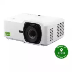 Проектор ViewSonic LX700-4K, Laser Home projector, 3500 AL, 4K-UHD 3840x2160, 3M:1, Throw ratio: 1.06-1.45, Throw distance: 1-7m, Image size: 30"-300", Keystone, 12V Trigger, Input lag: 4.2ms, 2x HDMI, RS232, Audio, USB-A, Speaker, Keystone, White