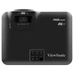 Проектор ViewSonic LX700-4K RGB, Laser Home Cinema, DLP RGB laser technology, 100% BT.2020, 4K HDR, 0.65-inch DMD chip,3M:1, Optical zoom 1.6, Throw distance 0.93-14.88m, Keystone, 2x HDMI, Audio-out, USB-A, 12V Trigger, RS232, Speaker, Ready for Xbox and PS5, Black