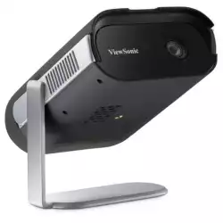 Проектор ViewSonic M1MaxN, Smart LED Portable projectorr, FHD 1920x1080, 500LL, 150000:1, Throw ratio: 1.2, Optical zoom: Fixed, Throw distance: 0.8 - 2.67m, HDMI, USB-C, USB-A, Audio out, Speaker, WiFi, BT, H/V Keystone, 360° projection, Smart stand, Integrated battery, Google TV, Black/Grey