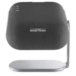 Проектор ViewSonic M1MaxN, Smart LED Portable projectorr, FHD 1920x1080, 500LL, 150000:1, Throw ratio: 1.2, Optical zoom: Fixed, Throw distance: 0.8 - 2.67m, HDMI, USB-C, USB-A, Audio out, Speaker, WiFi, BT, H/V Keystone, 360° projection, Smart stand, Integrated battery, Google TV, Black/Grey