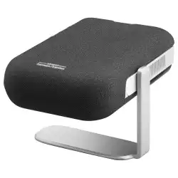 Проектор ViewSonic M1S, Portable LED projector, WVGA 854x480, 360 LED Lumens, 120000:1, Lens: F=1.7, f=5.5mm, Throw Ratio: 1.2, Image Size: 24"-100", HDMI, USB-C, USB-A, 360° projection, Keystone, Harman Kardon speakers, Built-in Battery