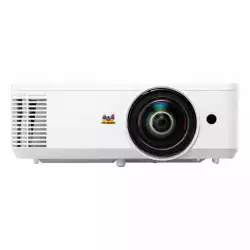 Проектор ViewSonic PS502X, Short Throw, XGA 1024x768, 4000ALumens, 15000:1, 240W UHP Lamp, Throw ratio: 0.616, Image Size: 60"-300", Keystone, 25/34dB, Input Lag: 33.2ms, 2x HDMI, USB-A, RS232, Speaker, Audio In/Out, White