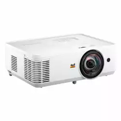 Проектор ViewSonic PS502X, Short Throw, XGA 1024x768, 4000ALumens, 15000:1, 240W UHP Lamp, Throw ratio: 0.616, Image Size: 60"-300", Keystone, 25/34dB, Input Lag: 33.2ms, 2x HDMI, USB-A, RS232, Speaker, Audio In/Out, White